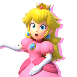 Princess Peach Meme Template