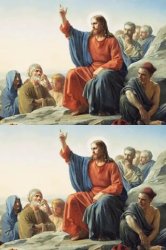 Sermon on the Mount - Carl Heinrich Bloch - Duplicated Meme Template