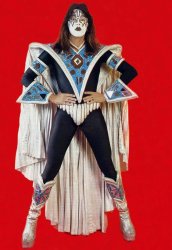 Ace Frehley cape Meme Template