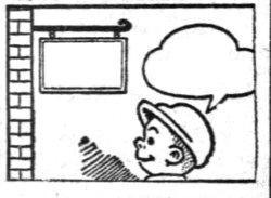 Sluggo Reading Sign Meme Template