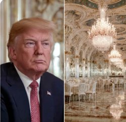 Trumps ballroom budget Meme Template