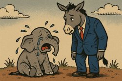 Donkey and Baby elephant Meme Template