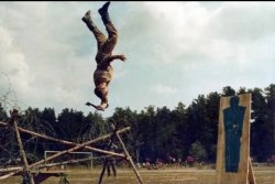 Backflip Hatchet Throw Meme Template