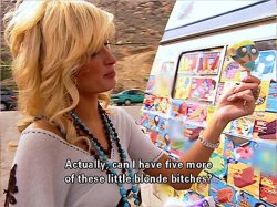 Actually, can I have five more of these little blonde bitches? Meme Template