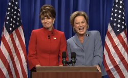 Sarah Palin Hilary Clinton SNL Meme Template