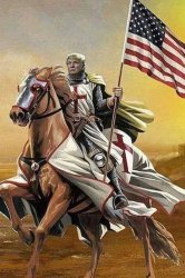 Trump Crusader Meme Template