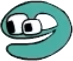 Lowercase E looking sideways Meme Template