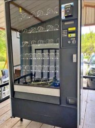 Empty vendor machine Meme Template