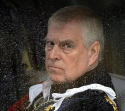 Prince Andrew Rainy Meme Template