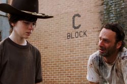 Rick and Carl Walking Dead original Meme Template