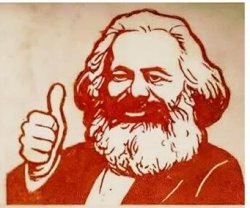 Karl Marx thumbs up Meme Template