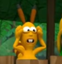 Scared bungo Meme Template