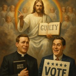 Judgment on False Religious teachers or Politicians VIEWING for Meme Template