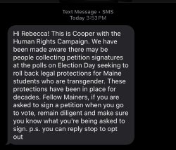 Transgender maine safety Meme Template