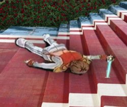 Gojo akechi dead Meme Template