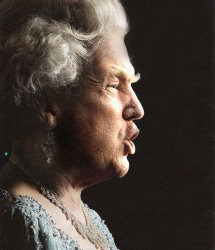 Trump’s Face Onto the Queen’s Meme Template