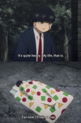 Mashle time for a nap Meme Template