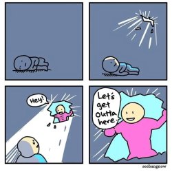 Let’s get out of here Meme Template