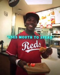 *USES MOUTH TO SPEAK* Meme Template