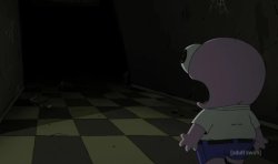 Pim & Dark Hallway Meme Template