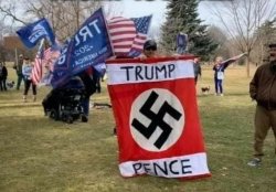 Trump Nazi Meme Template