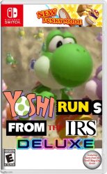 Yoshi Runs From The IRS Meme Template