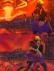 iron maiden nuke Meme Template