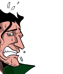 Sweating Moron D. Fraudragon Meme Template