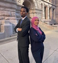 Somali Pirate & Ilhan Omar Meme Template