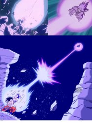 songoku vs vegeta Meme Template