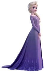 Elsa (Frozen II) Autumn Dress PNG Meme Template