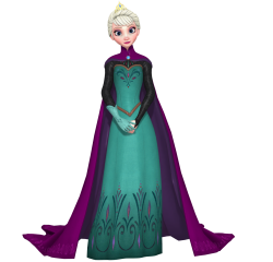 Elsa in her Coronation Gown Meme Template