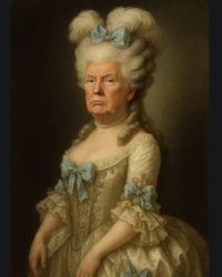 Queen Trump Antoinette Meme Template
