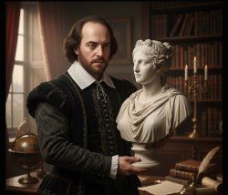 Horny Shakespeare Meme Template