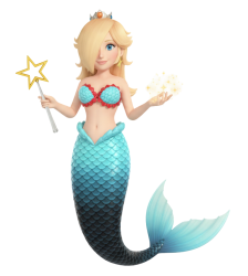 mermaid rosalina Meme Template
