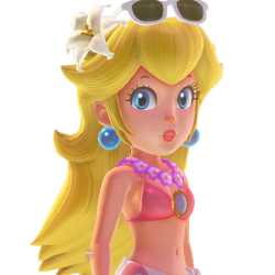 Beautiful peach Meme Template