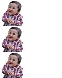 EvilToddler times 3 Meme Template