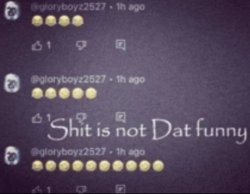 Shit is not dat funny Meme Template