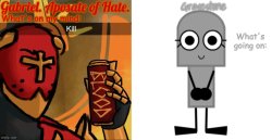 Gabriel 'n Gravestone Announcement Temp Meme Template