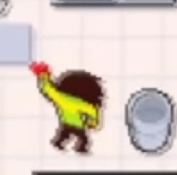 Kris throws soul into trashcan Meme Template