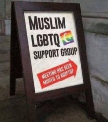 Muslim lgbtq Meme Template