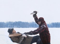 Grumpy Old Men Fish Fighting Meme Template