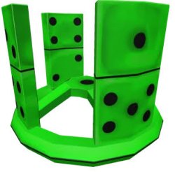 1x domino crown Meme Template