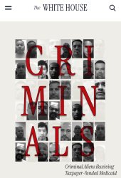 Criminal Aliens Receiving Taxpayer-funded Medicaid Meme Template