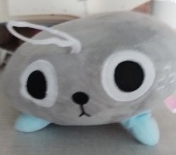 Pebble plush Meme Template