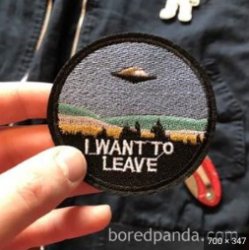 I WANT TO LEAVE Meme Template