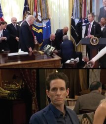 Trump/Dennis contempt Meme Template