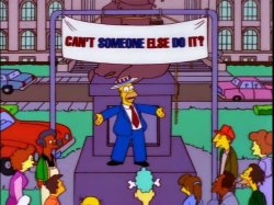 Can't someone else do it? Meme Template