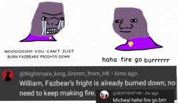 Fnaf 3 ending Meme Template