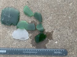 Beach glass made in cement mixer Meme Template